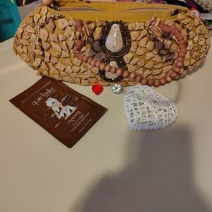 Beaded Tan Clutch All Inclusive Coffee Face Scrub